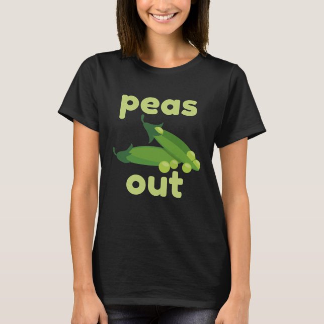Peas Out T-Shirt (Vorderseite)