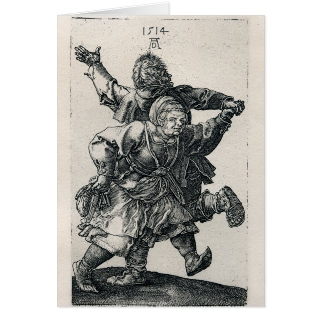 Peasant Couple Dancing von Albrecht Durer (Vorne)