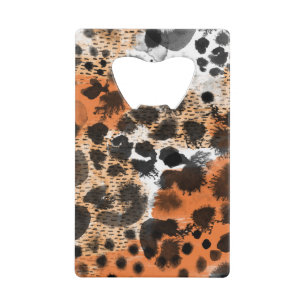 Peau animale : motif léopard créatif.