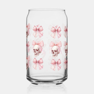 Peau Bow rose Halloween Verre Can Boire