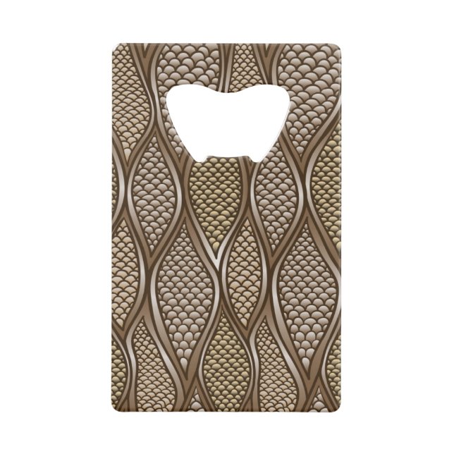 Peau de serpent stylisée (Devant)