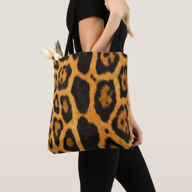 Peau des Oceltes de Faux sur tout le Sac fourre-to (De près)