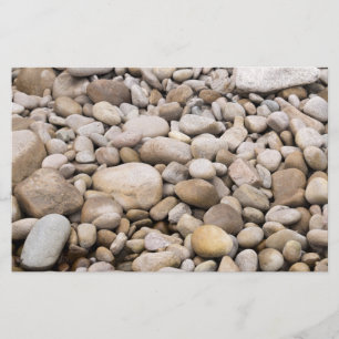 Pebble-Hintergrundmuster Flyer