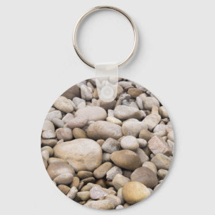 Pebble-Hintergrundmuster Schlüsselanhänger