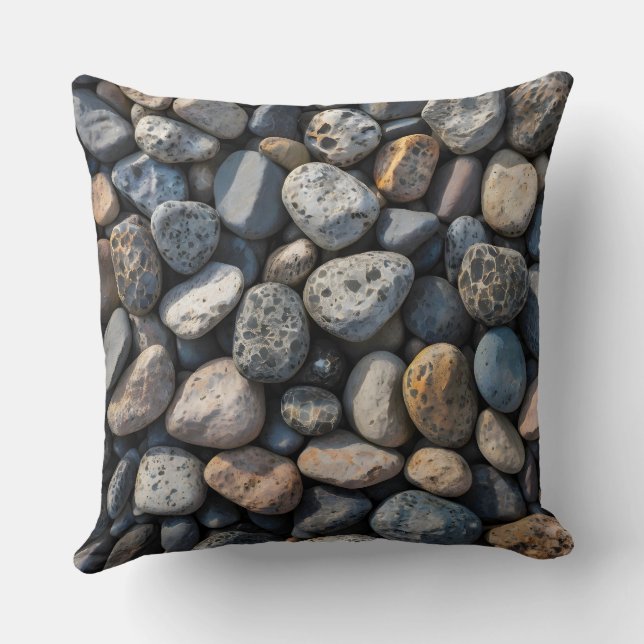 Pebble Mosaic Kissen (Rückseite)
