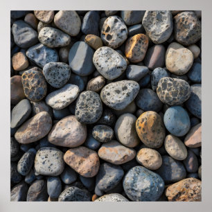 Pebble Mosaic Poster