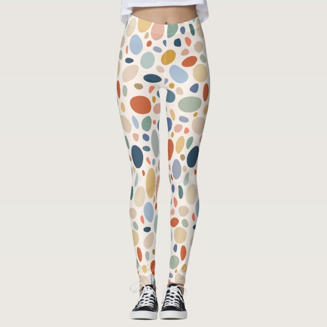 Pebble Palette Leggings (Vorderseite)