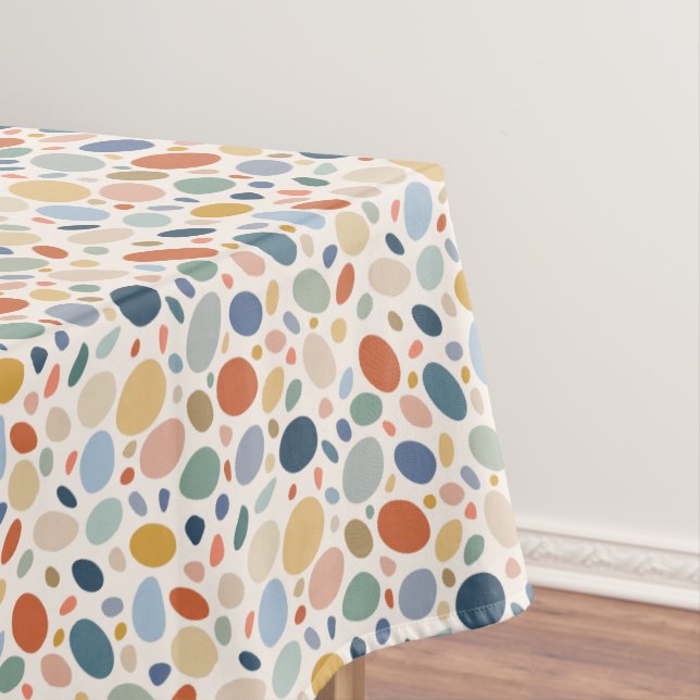 Pebble Palette Tischdecke (Beispiel)