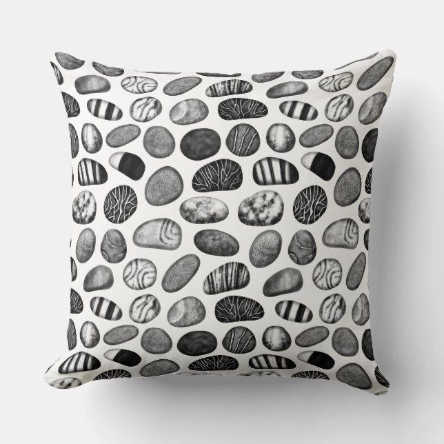 Pebble Pattern Kissen (Vorderseite)