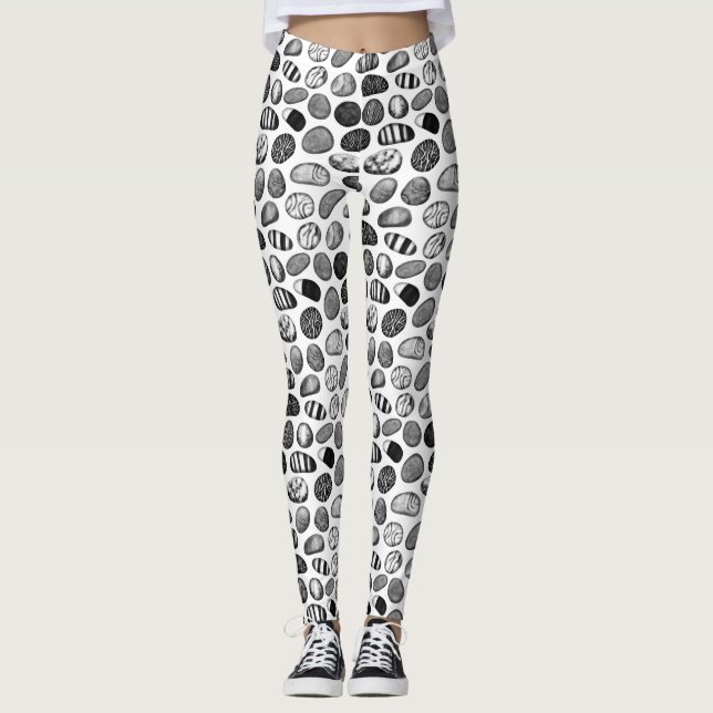 Pebble Pattern Leggings (Vorderseite)