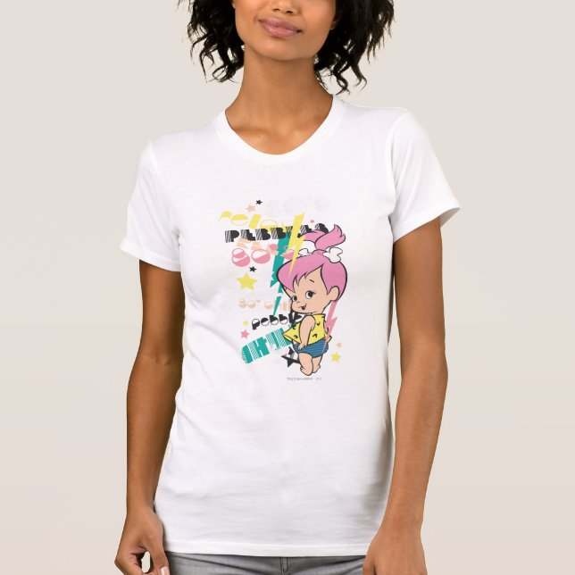 PEBBLES™ 80er Punk T-Shirt (Vorderseite)
