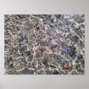 Pebbles Crystal Waters Value Poster Papier