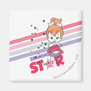 PEBBLES™ glänzende Sterne Magnet