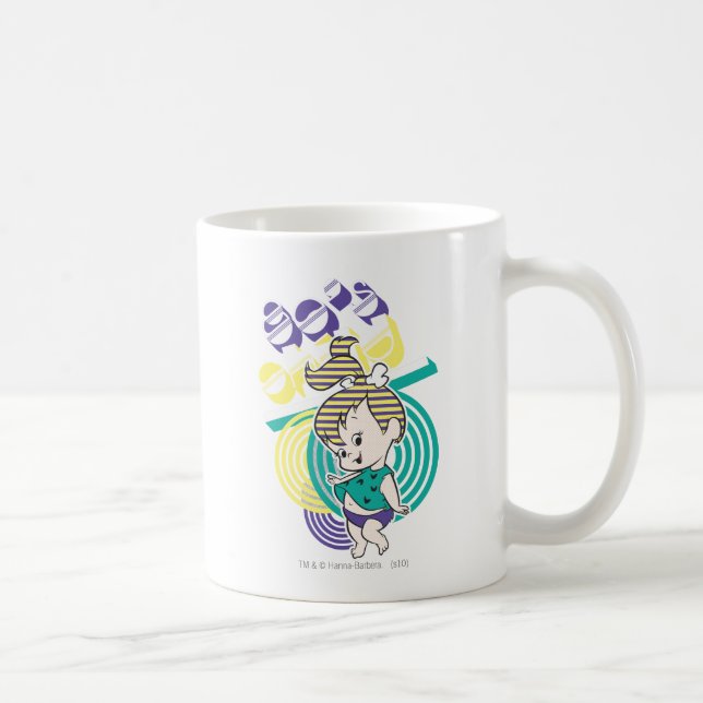 PEBBLES™ Kind der 80er Jahre Kaffeetasse (Rechts)