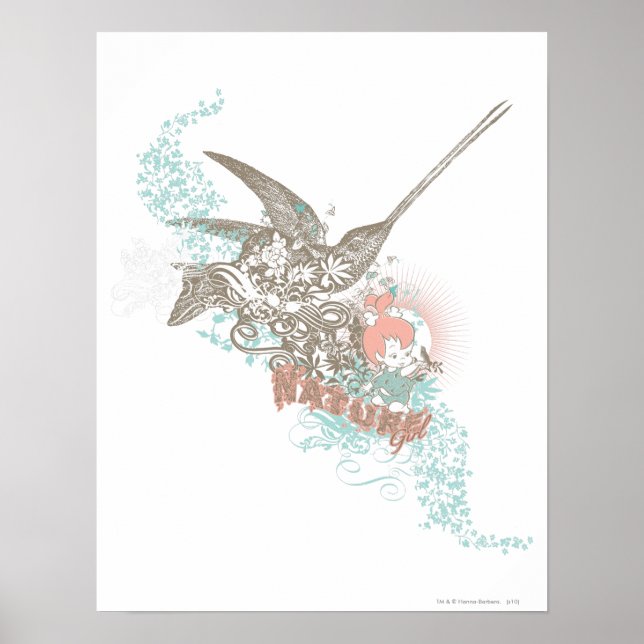 PEBBLES™ Nature Girl Poster (Vorne)