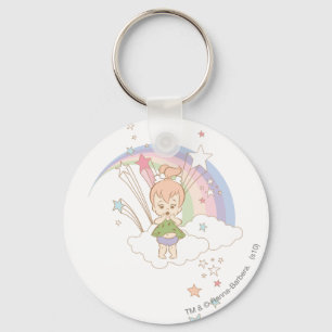 PEBBLES™ Rainbow Stars Schlüsselanhänger