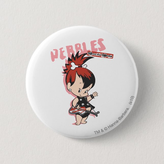 PEBBLES™ Rock Star Button (Vorderseite)