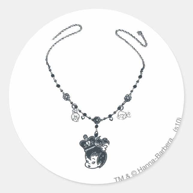 PEBBLES™ Royal Juwelier Runder Aufkleber (Vorderseite)