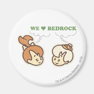 PEBBLES™ und Bam Bam Liebe Bedrock Magnet
