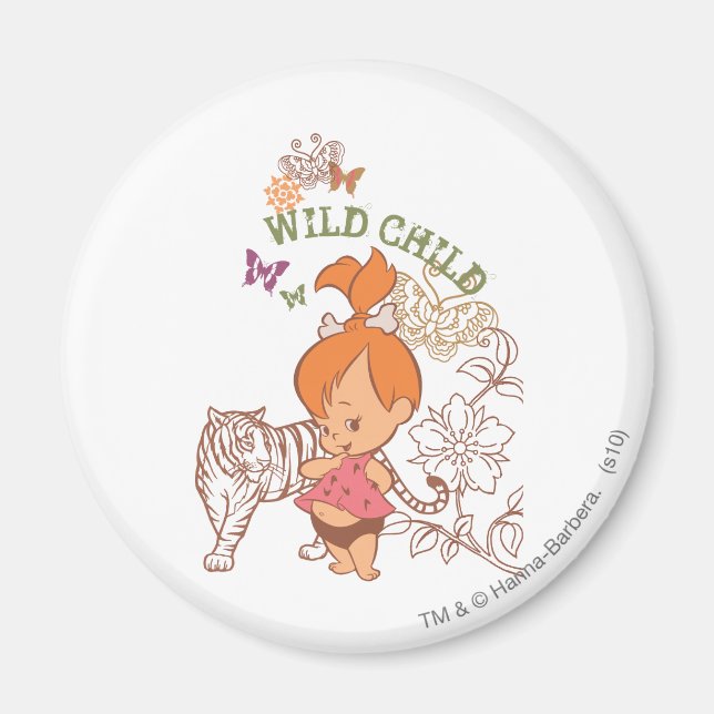 PEBBLES™ Wild Child Magnet (Vorne)