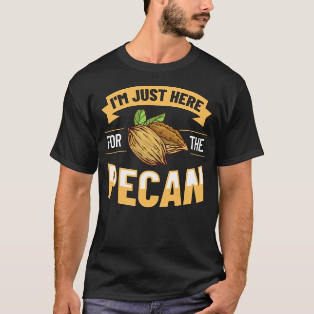 Pecan Nuts Roasted Tree Candy Pie Praline Cookies T-Shirt (Vorderseite)