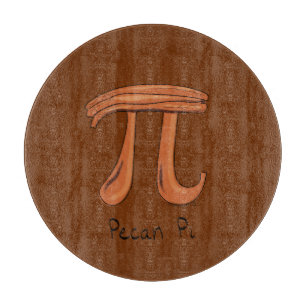 Pecan Pi Niedlich Mah Pi Day Pie Cutting Board Schneidebrett