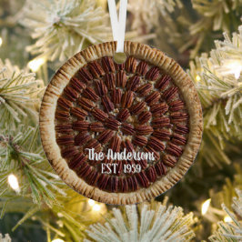 Pecan Pie Pie Baker Personalisiert Ornament Aus Metall