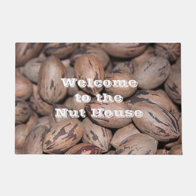 Pecan Welcome Mat Fußmatte (Vorderseite)