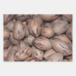 Pecan Wrapping Paper Geschenkpapier Set