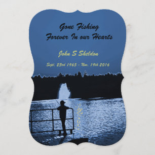 Pêche allée pour toujours à nos coeurs, carte