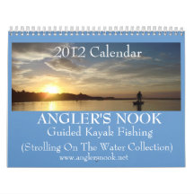 Pêche au kayak guidé Nook 2012 Calendrier