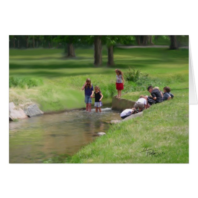 Pêche aux têtards (Devant horizontal)