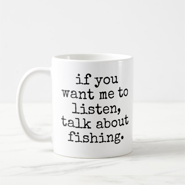 Pêche Customisée Mugs (Gauche)