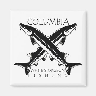Pêche de l'esturgeon blanc de Columbia - aimant Ca