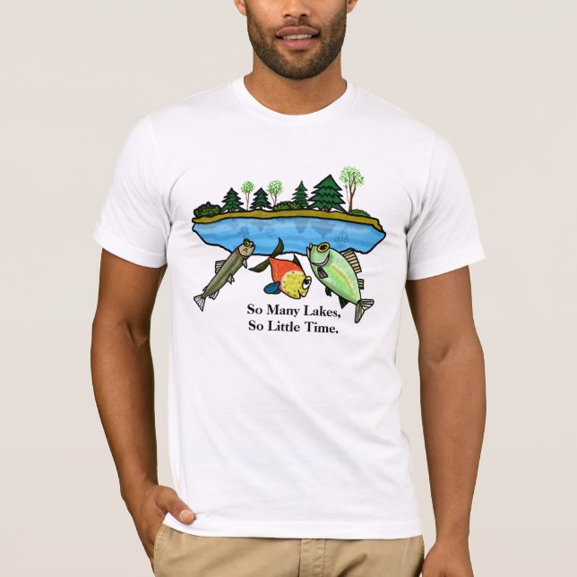 Pêche et chasse T-shirt drôle (Devant)