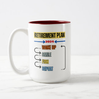 Pêche - Plan de retraite 2024 Mug