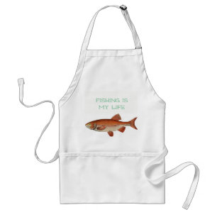 Pêcher est ma vie papa homme de cuisine tablier