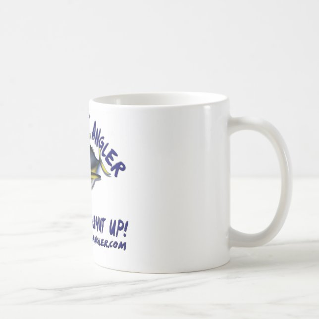 Pêcheur à  la ligne de côte ouest - tasse de café (Droite)