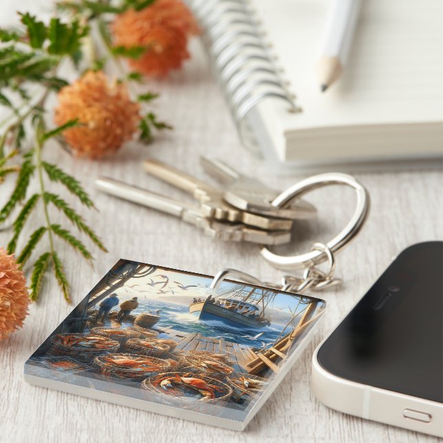 Pêcheurs à la Twilight ramassant des crabes (Devant Droit)