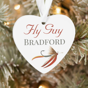 Pêcheurs Monogrammes Voler leurre de pêche