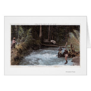 Pêcheurs Pêche à Commonwealth Creek