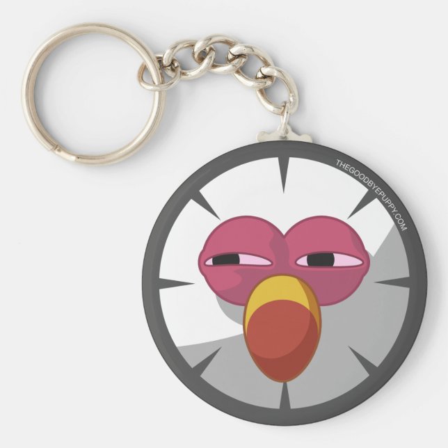 Peck Face Schlüsselanhänger (Vorne)