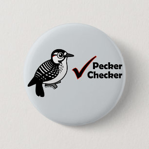 Pecker-Schachbrett Button