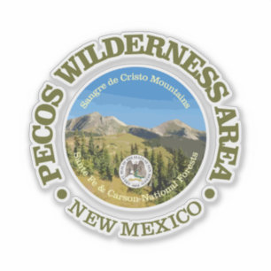 Pecos-Wildnis Aufkleber