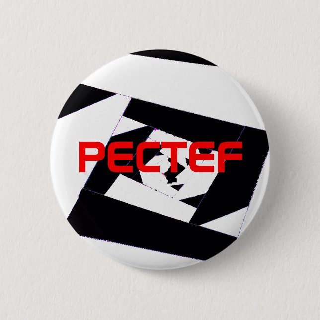 pectef logob&w, PECTEF Button (Vorderseite)