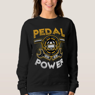 Pedal Power Anti Ebike Fahrrad Rad Sweatshirt