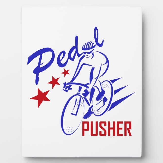 Pedal Pusher Fotoplatte (Vorderseite)
