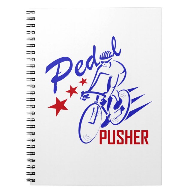Pedal Pusher Notizblock (Vorderseite)