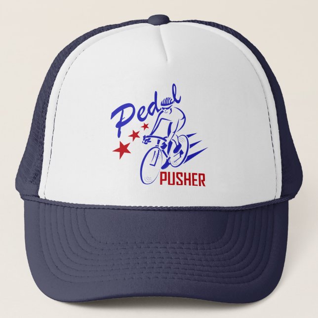 Pedal Pusher Truckerkappe (Vorderseite)