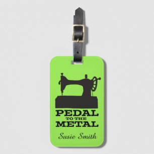 Pedal zum Metallpersonalisierten Gepäck-Umbau Gepäckanhänger